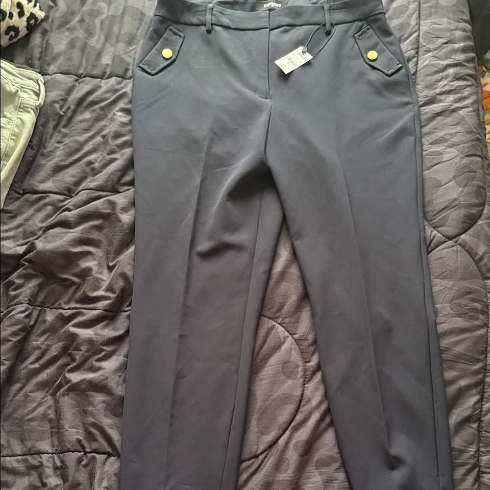 Express womens navy Dress Pants